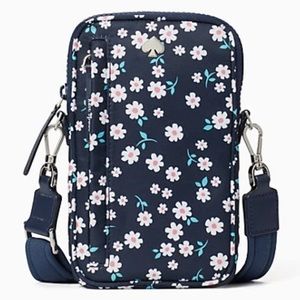Kate Spade Jae fleurette toss north south phone crossbody